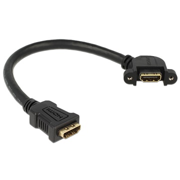 Delock 85101 HDMI-A anya > HDMI-A anya 110° forgatott kábel - 0,25m