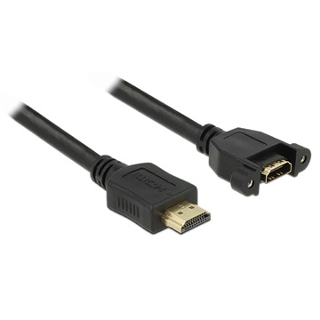 Delock 85102 HDMI-A apa > HDMI-A anya fali kábel - 1m