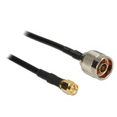 Delock 89516 Antenna Cable N plug > SMA plug CFD200 15 m low loss