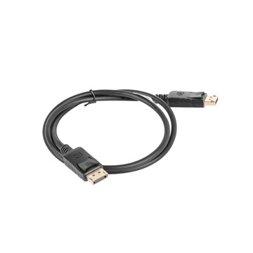 Lanberg Displayport M/M 4K kábel - 1m - fekete