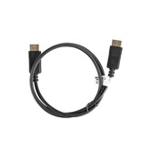 Lanberg Displayport M/M 4K kábel - 1m - fekete