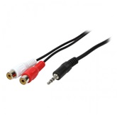 LogiLink CA1047 sztereo audio kábel - 0,2m