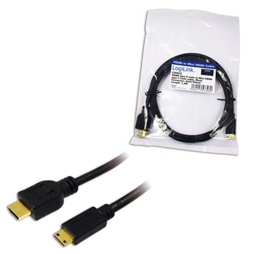LogiLink CH0022 HDMI - miniHDMI átalakító kábel - 1,5m