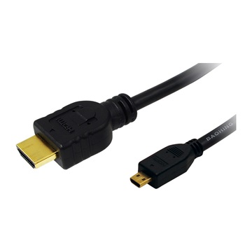 LogiLink CH0030 HDMI-A - microHDMI-D kábel - 1m