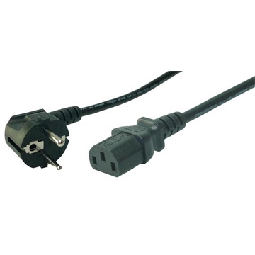 LogiLink CP090 hálózati kábel - Fekete - 1,8m