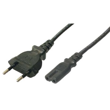 LogiLink CP092 2-s hálózati kábel - Fekete - 1,8m