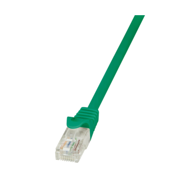 LogiLink CP1025U Cat5e U/UTP patch kábel - Zöld - 0,5m