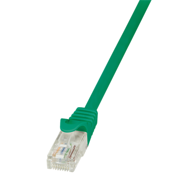 LogiLink CP1035U Cat5e UTP patch kábel - Zöld - 1m