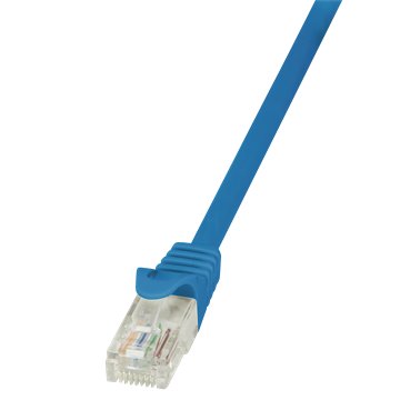 LogiLink CP1036U Cat5e UTP patch kábel - Kék - 1m