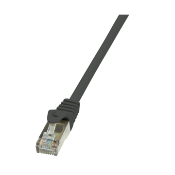 LogiLink CP2053S Cat6 F/UTP patch kábel - Fekete - 2m