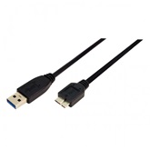 LogiLink CU0028 USB 3.0 A - B Micro 2xapa csatlakozó kábel - 3m