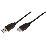 LogiLink CU0041 USB3.0 apa/anya hosszabbító kábel - 1m