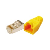 LogiLink MP0015 Cat5 moduláris csatlakozó - 100db/cs - Sárga