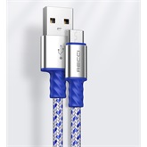 RECCI RTC-N33M Micro-USB szövet kábel - 2m
