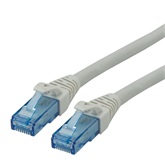 ROLINE S/FTP CAT6A LSOH patch kábel - szürke - 15m