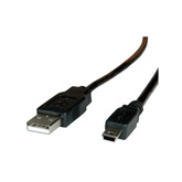 ROLINE USB 2.0 A - Mini B USB (5pin) kábel - 3m