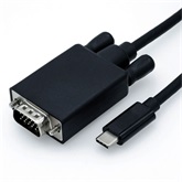 ROLINE USB C 3.1 - VGA adapter M/M kábellel - 2m