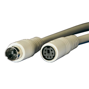 Roline 6M/F PS/2 hosszabbító kábel - 10m