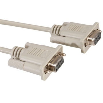 Roline DB9F/DB9F Serial Link kábel - 1.8m