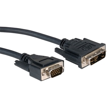 Roline DVI-VGA kábel - 2m