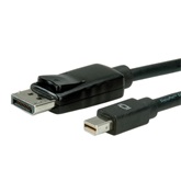 Roline DisplayPort - Mini DisplayPort M/M kábel - 5m