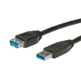Roline USB3.0 A-A hosszabító kábel - 0,8m