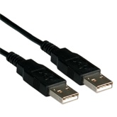 Roline USB 2.0 A-A kábel - 0,8m