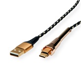 Roline USB-C - USB 2.0 A kábel - 1m