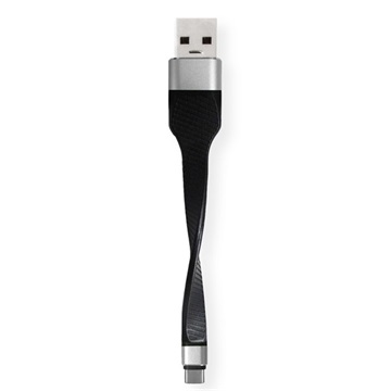 Roline USB-C - USB 3.2 A kábel - 11cm - fekete