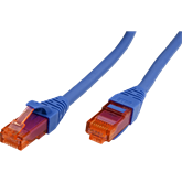 Roline UTP CAT6 LSOH kábel - kék - 0,3m