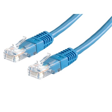 Roline UTP Cat5e kábel - Kék - 0.5m