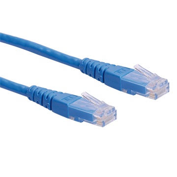 Roline UTP Cat6 patch kábel - Kék - 0,3m