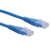 Roline UTP Cat6 patch kábel - Kék - 1m