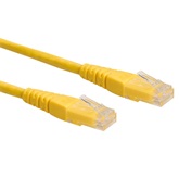 Roline UTP Cat6 patch kábel - Sárga - 3m