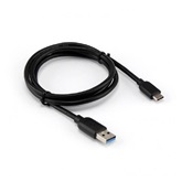 SBOX SX-534691 CTYPE-1/R USB-A - USB-C kábel - 1m - Fekete