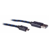 Snakebyte PS4 USB Charge Cable Pro - 4m hosszú fonott töltőkábel