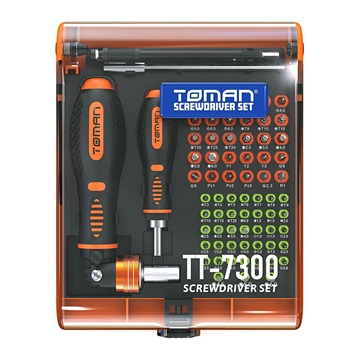 Toman TT-7300 73 db-os Professzionális Bitkészlet