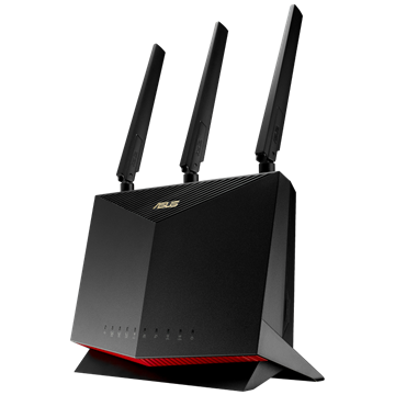 Asus 4G+ Cat. 12600Mbps Dual-Band AC2600 LTE Modem Router - 4G-AC86U