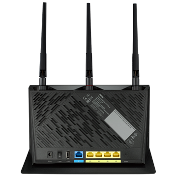 Asus 4G+ Cat. 12600Mbps Dual-Band AC2600 LTE Modem Router - 4G-AC86U