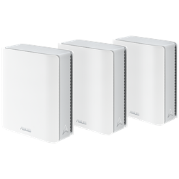 Asus Router 8643 Mbps Tri-band WiFi7 AiMesh BT8(W-3-PK)