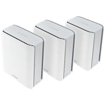 Asus Router 8643 Mbps Tri-band WiFi7 AiMesh BT8(W-3-PK)