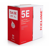 KELine giga fali kábel UTP (U/UTP) Cat.5E, PVC 305 m-es dob
