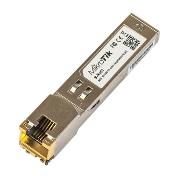 MikroTik 1GbE RJ-45 SFP réz modul