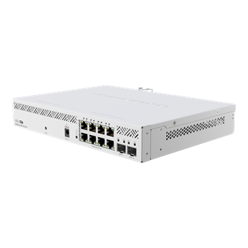 MikroTik 8-portos PoE switch, SwitchOS