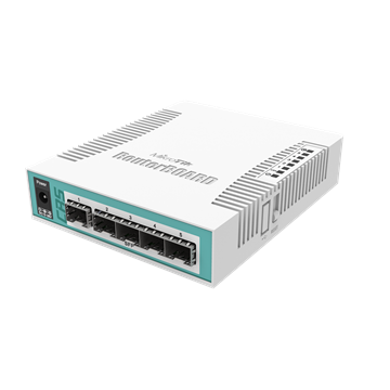 MikroTik CRS106-1C-5S asztali switch