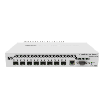 MikroTik CRS309-1G-8S+IN asztali/rackbe szerelhető switch