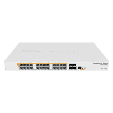 MikroTik CRS328-24P-4S+RM PoE switch
