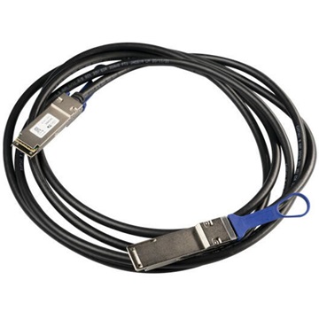 DAC kábel, 40/100Gbit QSFP28 porthoz, 1m