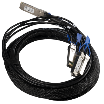 MikroTik QSFP28 porthoz break-out kábel