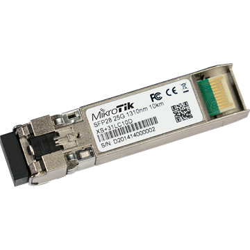 MikroTik SFP+/SFP28 modul 1/10/25G SM 10km 1310nm